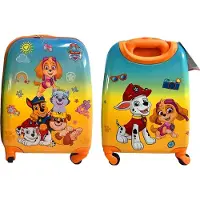 Nickelodeon PAW Patrol kelioninis lagaminas su ratukais vaikams | Geltonas