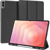 DUX Samsung Galaxy Tab S11 Ultra Domo Tri-Fold Smart Folio Cover - Sort