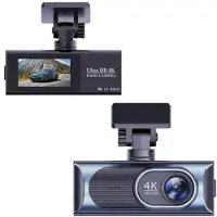 Mtp Products 4K bilkamera med dobbelt linse og GPS-sporing