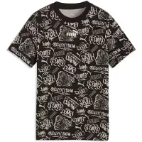 Puma MID 90s Printed Tee Youth, Shop, Black, 9-10Y