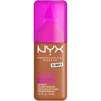 Nyx Make 'EM Wonder Soft Matte Flydende foundation 30 ml Nr. 31 - Maple