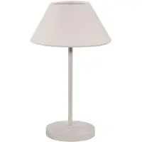 Watt & Veke Teya bordlampe portable Offwhite, Ø15x26 cm