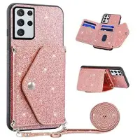 Mtp Products Samsung Galaxy S26 Ultra Stardust Cover med Kortholder - Pink