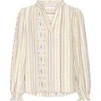 PULZ Bluse 'ALEXIS' beige / creme