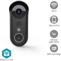 Nedis Wificdp11bk Full Hd 1080p Videodørtelefon