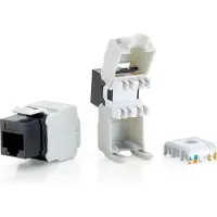 Equip Sæt Med Stik 8 Stk Hunkontakt Rj45 Sæt Med Stik Rj45 Utp Cat