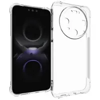 Mtp Products Huawei Mate 80/80 Pro Stødsikkert Silikone Cover - Gennemsigtig