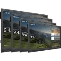 Avocor - 75 Diagonal klasse E Series LED-bagbelyst LCD paneldisplay - interaktiv - med berøringsskærm (multi-berøring) - 4K UHD (2160p) 3840 x 2160 - direkte belyst LED