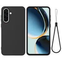 Mtp Products Samsung Galaxy A37 Flydende silikone cover med håndrem - sort