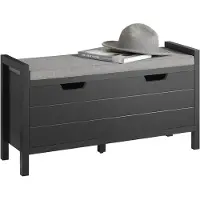 SoBuy skobænk 91x31x50cm med pude
