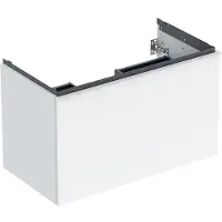 Geberit Underskab Acanto 1+1 skuf 90cm hvid