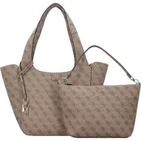 GUESS Guesstil kvinder. HWSG7334220 Calista 2in1 taske i beige (OSFA), Casual, Polyuretan