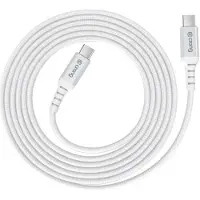 Crong Armor Link - 60W PD 3A USB-C til USB-C kabel 150cm (hvid)