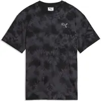 Puma Essentials Relaxed Tie-Dye Tee Youth, Clothing, Black, 7-8Y