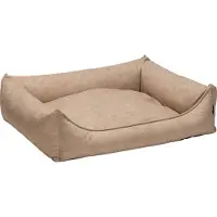 Beeztees Lua Orthopædisk Hundekurv - Beige - 100 x 80 cm