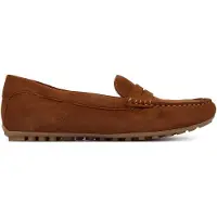 Caprice Moccasin, brown, made of Leather without heel, Size 37