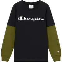 Champion Shirts oliven / sort / hvid