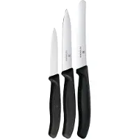 Victorinox Swiss Classic skrælleknivssæt 3 stk. Sort