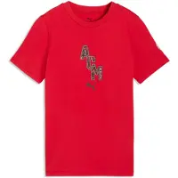 Puma Milan T-Shirt FtblCulture - Rød - , størrelse 140 cm