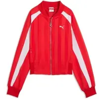 Puma FUTURE..ARCHIVE Oversized Jacket Women, Clothing, Red, XL