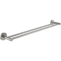 GROHE Essentials håndklædehol. - Dobbelt håndklædestang, 600mm, Supersteel 40802DC1