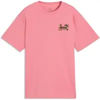 Puma MID 90s Relaxed Graphic Tee Youth, Age, Wild Pink, 15-16Y