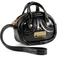 Puma 1976 0.2L Grip Bag Keychain, Accessories, Black/Archive Gold, OSFA