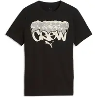 Puma MID 90s Graphic Tee Youth, Shop, Black, 9-10Y