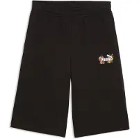 Puma MID 90s Relaxed Long Shorts Youth, Age, Black, 7-8Y