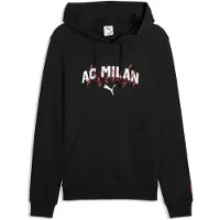 Puma AC Milan FtblCulture Hoodie Men, Football, Black/White, XL