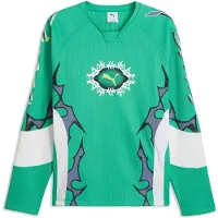 Puma PUMATECH-X Waffle Long Sleeve Top Men, Lifestyle, Vibrant Green, S