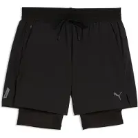 Puma PWRMODE 2-in-1 Stretch Woven Shorts Men, Fitness, Black, 3XL
