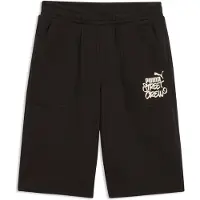 Puma MID 90s Relaxed Long Shorts Youth, Kids, Black, 13-14Y