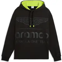 Puma x ASTON MARTIN ARAMCO F1 TEAM Relaxed Hoodie Men, Motorsport, Black, S
