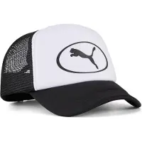 Puma Essentials Trucker Cap, Accessories, Black/White, OSFA
