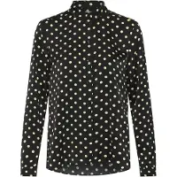 Inwear Bluse 'ZeemaIW' sort / uldhvid