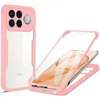Mtp Products Xiaomi Redmi K90 Pro Max 360 Beskyttelse Cover - Pink / Klar