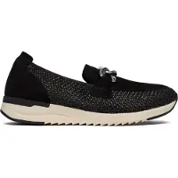 Caprice Slipper, black, made of Leather and synthetic, Size 42