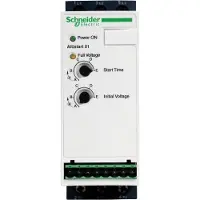 Schneider ATS01N112FT, Hvid, -10 - 10%, 1 sek./side, IP20, B44.1-96/ASME A17.5 for starter connected to engine delta connection C-Tick CCC UL CSA GOST, 50/60 Hz
