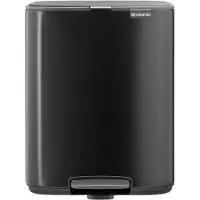 Brabantia Bo pedalspand 12 l Matt Black