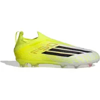 Adidas F50 Elite Laceless FG Born For Goals - Gul/Sort/Rød Børn - Græs (FG), størrelse 30