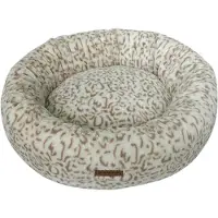 Animal Boulevard Cozy Snowleopard kurv hvid/brun