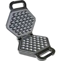 Unold Bobby, 1 vaffel/vafler, Sekskantet, Sort, Sølv, Plast, Rustfrit stål, 0,7 m, Sort