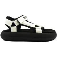 Moon Boot Moon Boottil kvinder. 80D2420010 Icon Slide Sandals hvid (39), Fast, Velcro, Casual