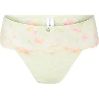 Lingadore String lysegrøn / orange / lys pink