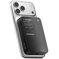 Momax 1-Power Q.Pass2 Qi2.2 25W magnetisk trådløs powerbank 10000mAh - Sort