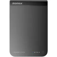 Momax 1-Power S.Pass Magnetisk trådløs powerbank 5000mAh - Qi2, 15W - Sort