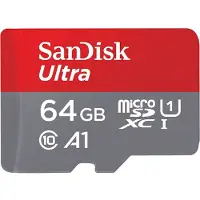 SanDisk Hukommelseskort Ultra microSDXC - 64GB