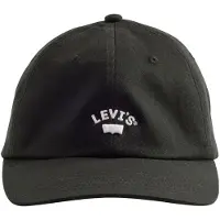 Levi's Hætte 'Lazy Girl Logo Cap' sort / hvid