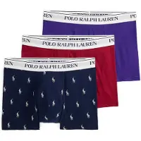 Ralph Lauren Boksershorts 'CLASSIC' navy / lilla / rød / hvid